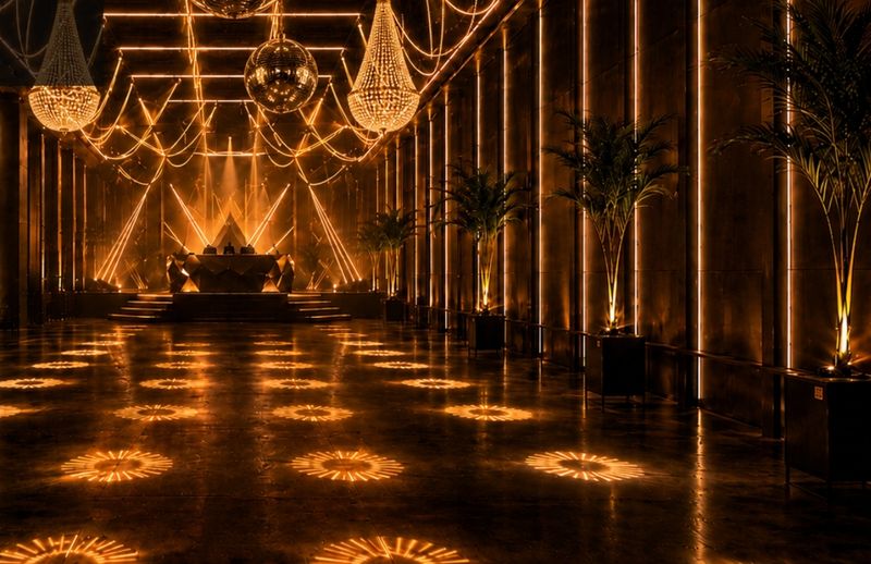 La sala en tonos cálidos
